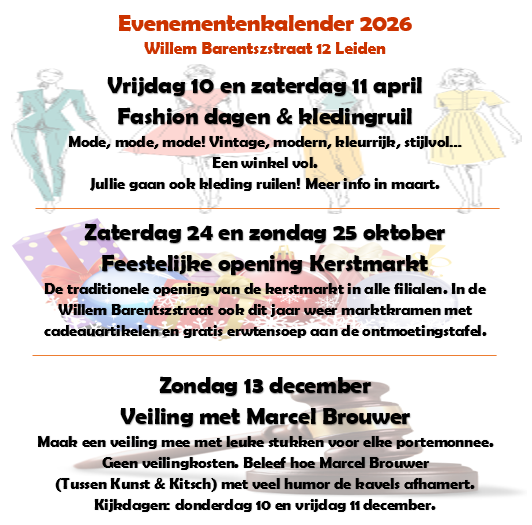 Overzicht evenementen ...