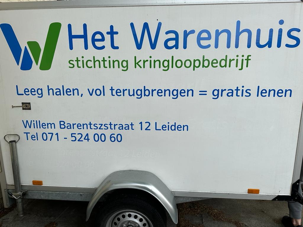 Aanhangwagen Warenhuis